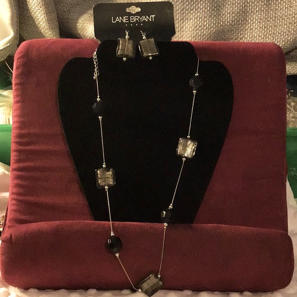 Lane Bryant Necklace Earring set